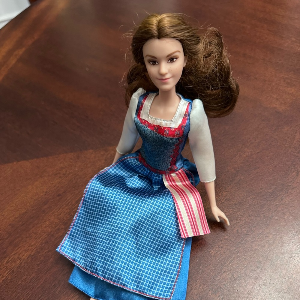 Beauty And The Beast Emma Watson Village Dress Belle Doll